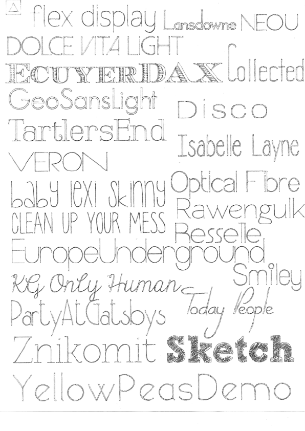 596x842 Free Skinny Silhouette Sketch Pen Fonts - Sketch Font Free