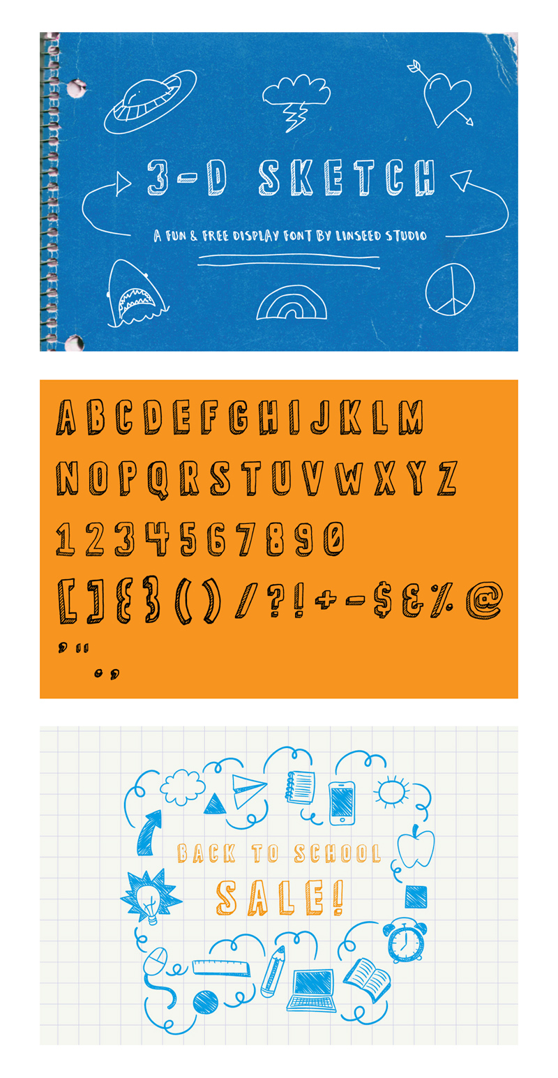 Sketch Font Free at Explore collection of Sketch