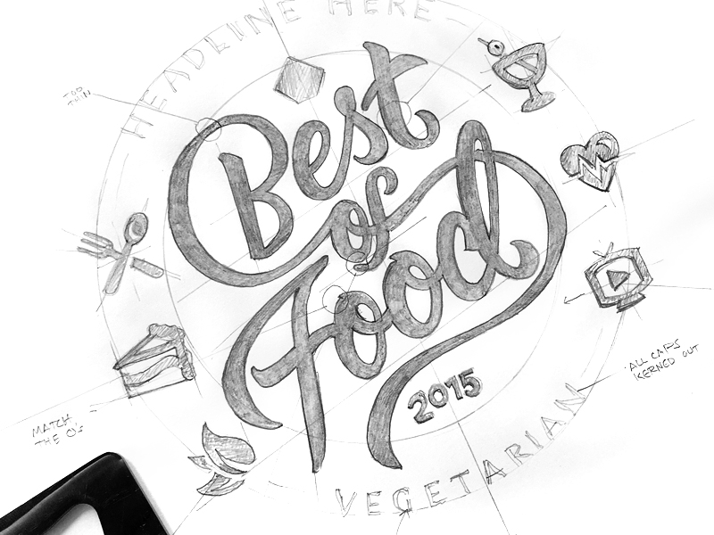 800x600 Best Of Food Badge Sketch By Wells - Sketch Food
