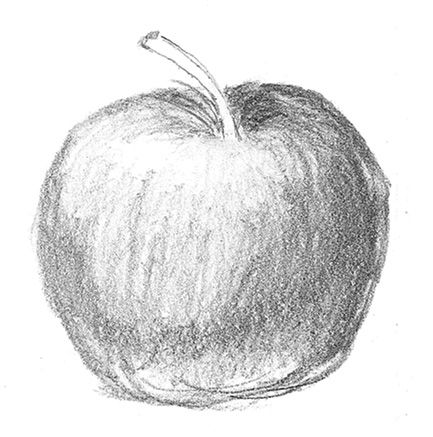 433x437 Apple Sketch Art In 2018 Apple Sketch, Sketches - Sketch For Apple