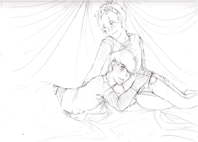 844x607 Tomato Boyfriend Sketch By Xmoonlitxdreamx - Sketch For Boyfriend