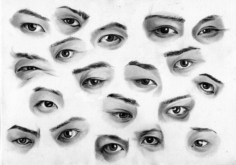 800x560 Sketches Of Eyes - Sketch For Eyes