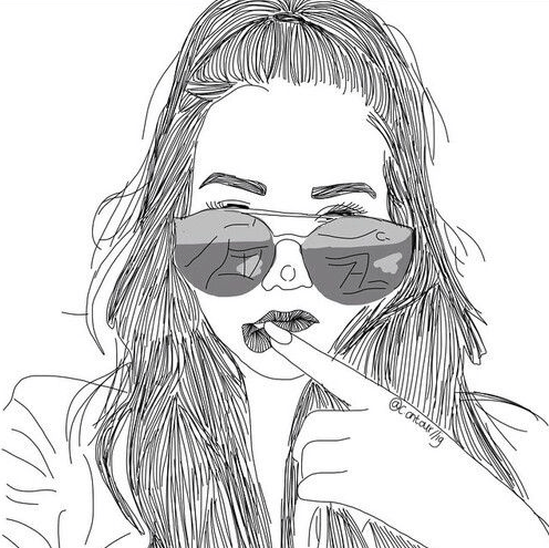 496x495 Updated]100 Popular And Awesome Girls Drawing Ideas - Sketch For Girl