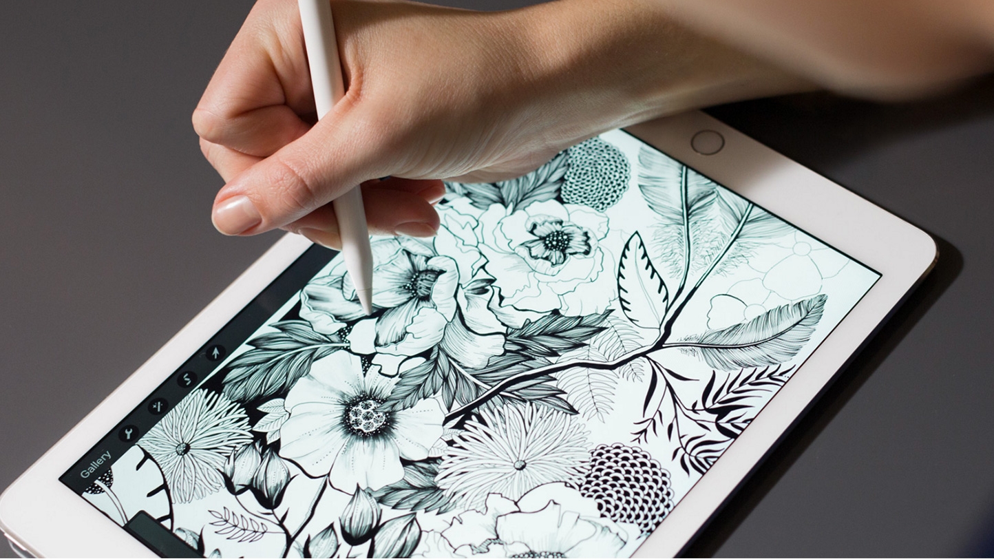 1444x812 Best Ipad Stylus For Artists Amp Designers 2018 - Sketch For Ipad Pro