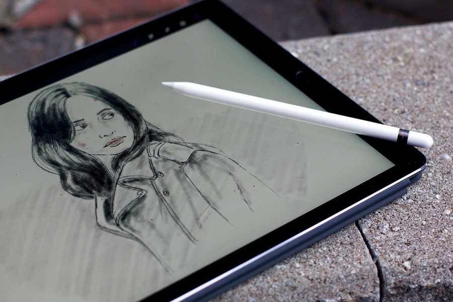 900x600 Pencil Drawing On The Ipad Pro With Apple Pencil Tips Amp Tricks - Sketch For Ipad Pro