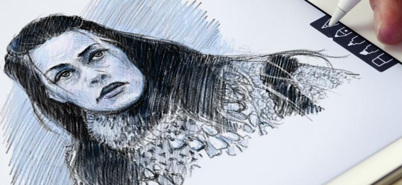 820x378 Sketching App Linea Updated With 10.5 Inch Ipad Pro Support The - Sketch For Ipad Pro