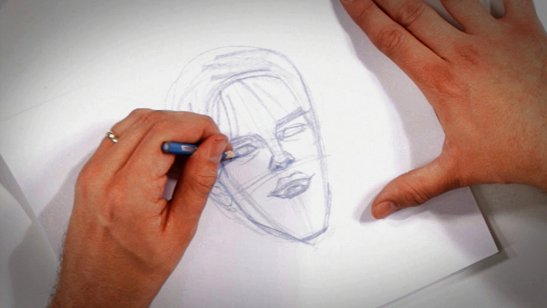 1920x1080 How To Go From Sketch To Final Drawing Drawing Tips - Sketch For Sketch