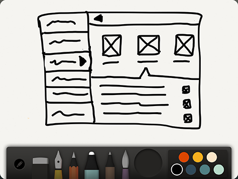 474x356 Sketching Your Way To A Mobile Ux Design Uxmatters - Sketch For Ux