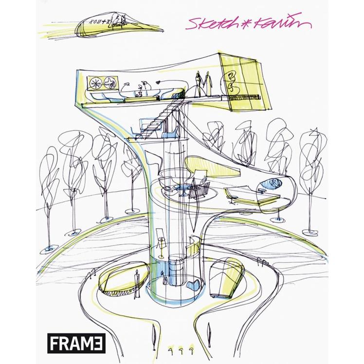 748x748 Sketch Artworks By Karim Rashid - Sketch Frame