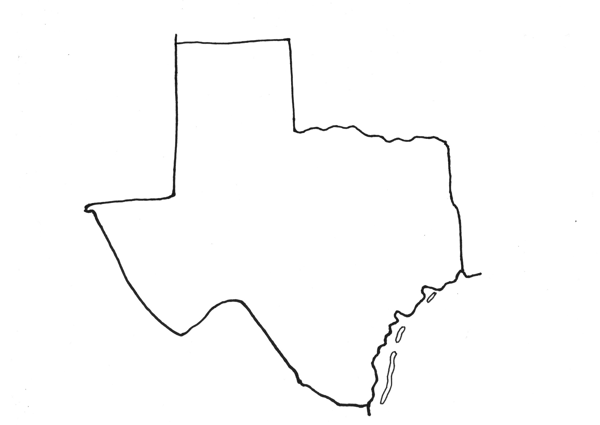 2310x1636 More Fun With A Sketch Map Of Texas - Sketch Fun