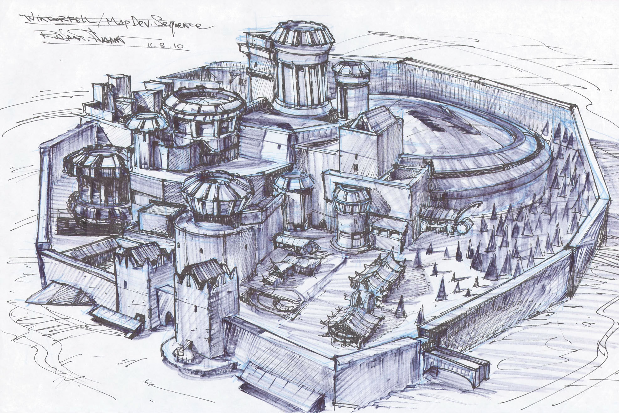 1975x1320 Game Of Thrones Bilder Winterfell Sketch Hd Hintergrund And - Sketch Game