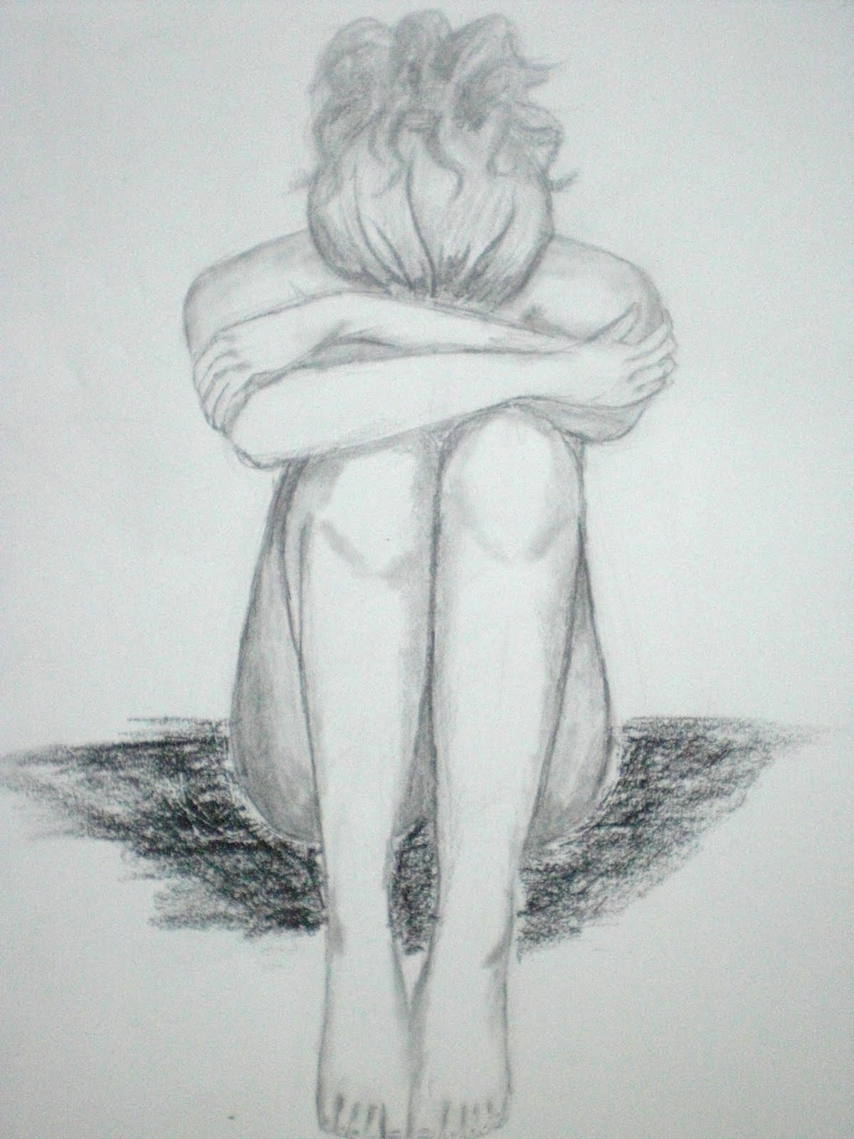 Sketch Girl Crying at Explore collection of Sketch
