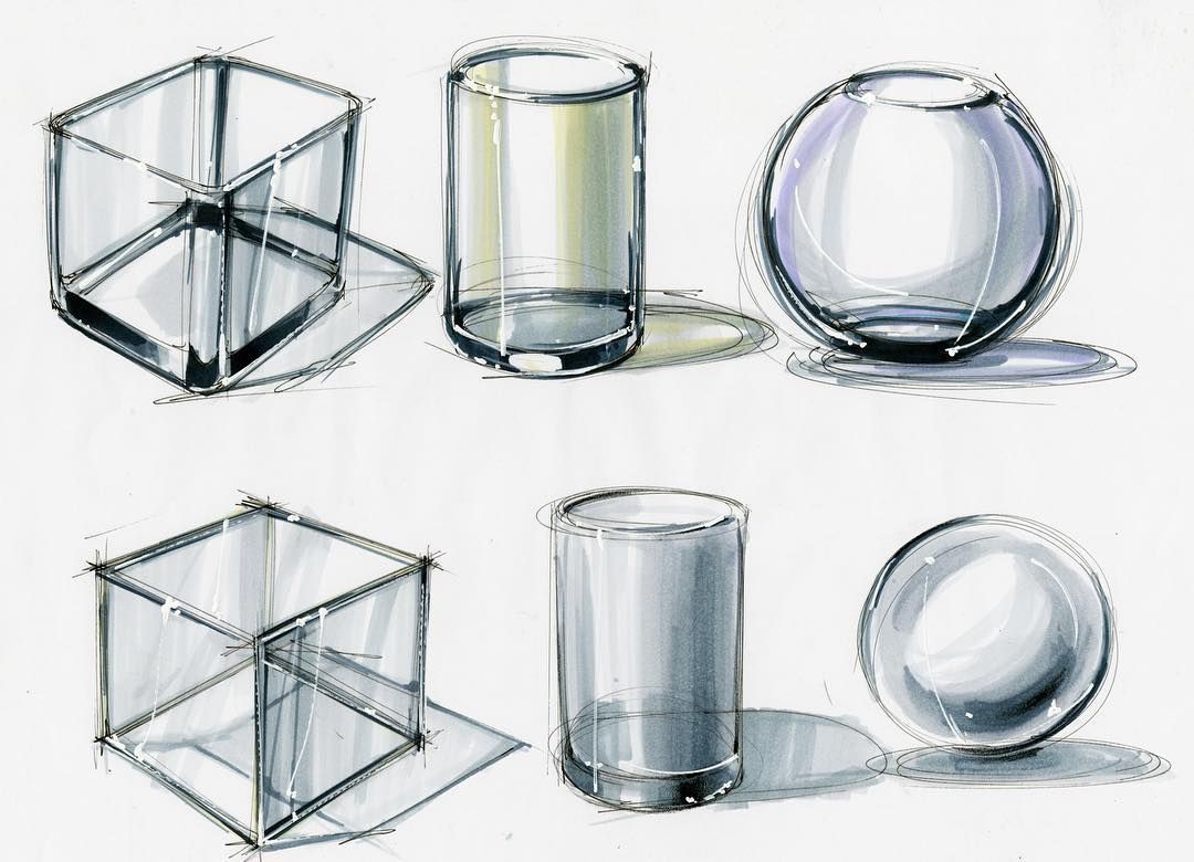 1080x780 Marker - Sketch Glass