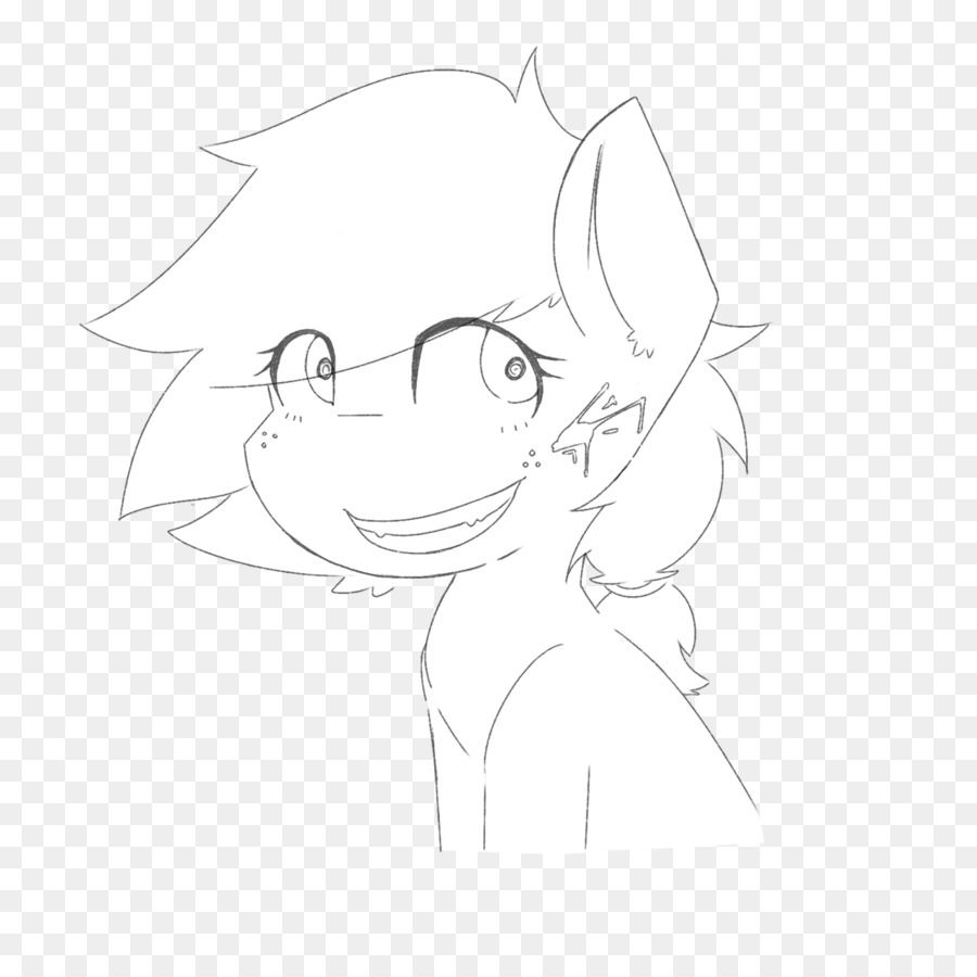 900x900 Sketch Drawing Illustration Line Art Ear - Sketch Glitch