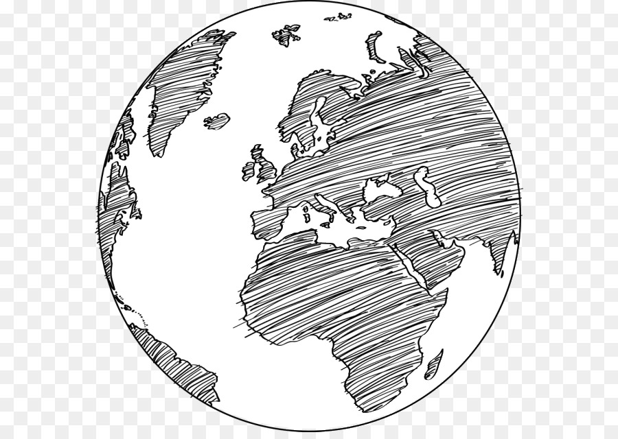 900x640 Earth Globe Drawing Sketch - Sketch Globe