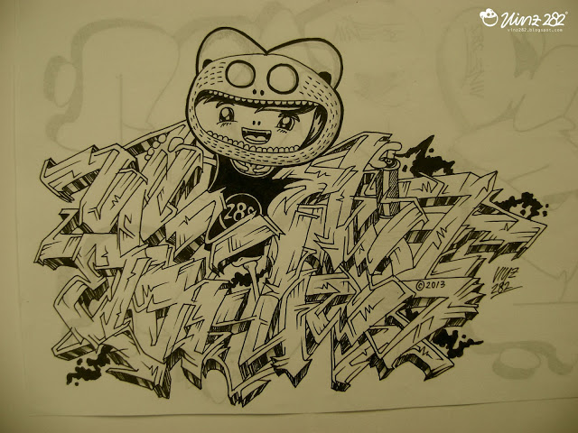 640x480 Thevineapple Cartoon De Graff Sketch Drawing Pen On Paper - Sketch Graff