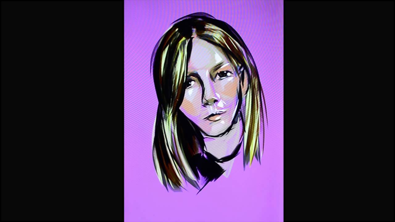 1280x720 Quick Portrait Demo On Sketch Guru App (Android) By Rebecca - Sketch Guru App