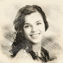220x220 Online Charcoal Effect. Turn Photo Into Retro Sketch. - Sketch Guru Online