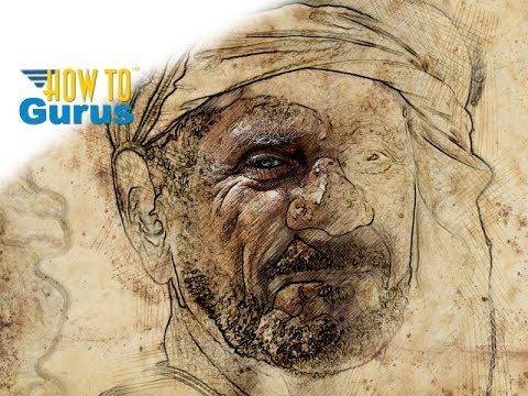 480x360 Photoshop Sketch How To Do A Pencil Sketch Effect Cc 2018 Cs6 - Sketch Guru Tutorial