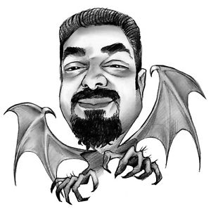 300x300 Halloween Caricature, Game Of Thrones, Harry Potter Cartoon - Sketch Halloween