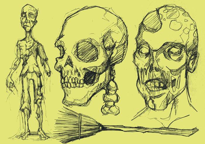 700x490 Ghoulhalloween Sketch Brushes - Sketch Halloween