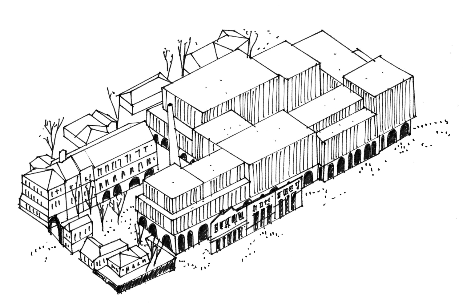 1504x1000 Gallery Of Schmidt Hammer Lassen Selected In Competition For - Sketch Hammer