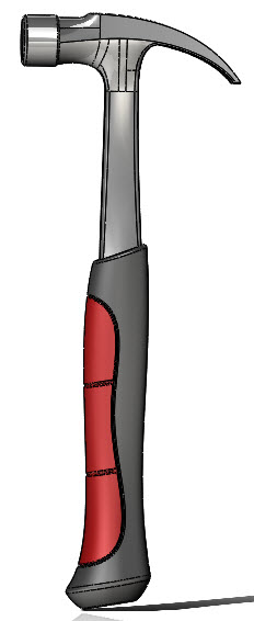 232x566 Solidworks Part Reviewer Hammer - Sketch Hammer