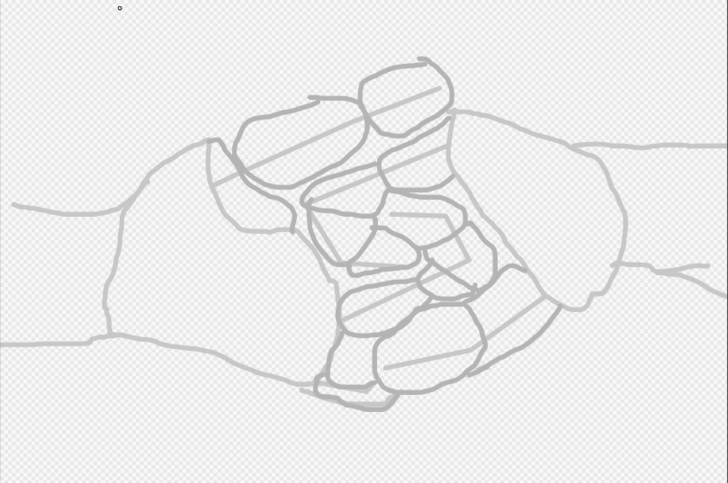 728x483 4 Ways To Draw A Couple Holding Hands - Sketch Hands Holding
