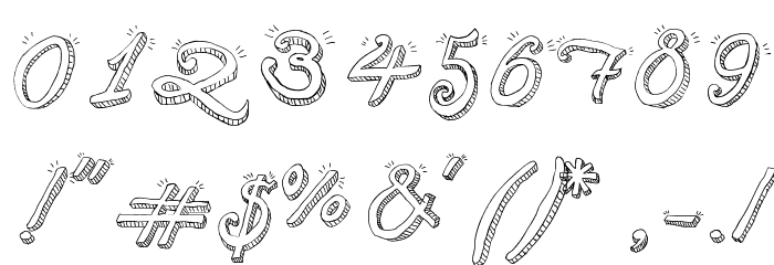 700x240 Sketch Handwriting Font - Sketch Handwriting Font