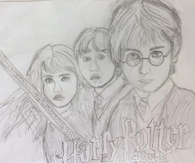 400x335 My Harry Potter Drawing - Sketch Harry Potter