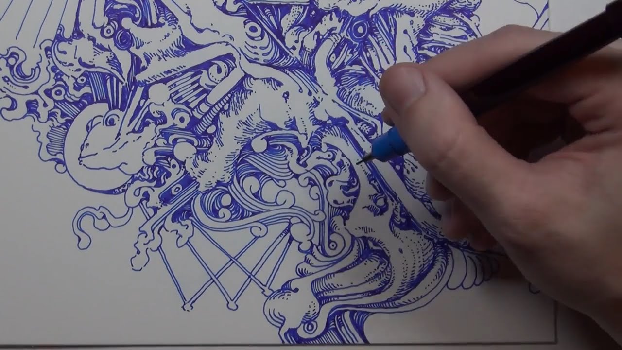 1280x720 Drawing - Sketch Hashtags