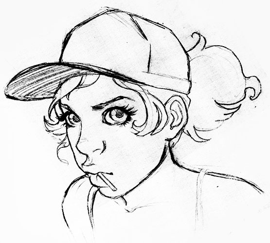 555x500 Cap Sketch By Danielauhlig - Sketch Hat
