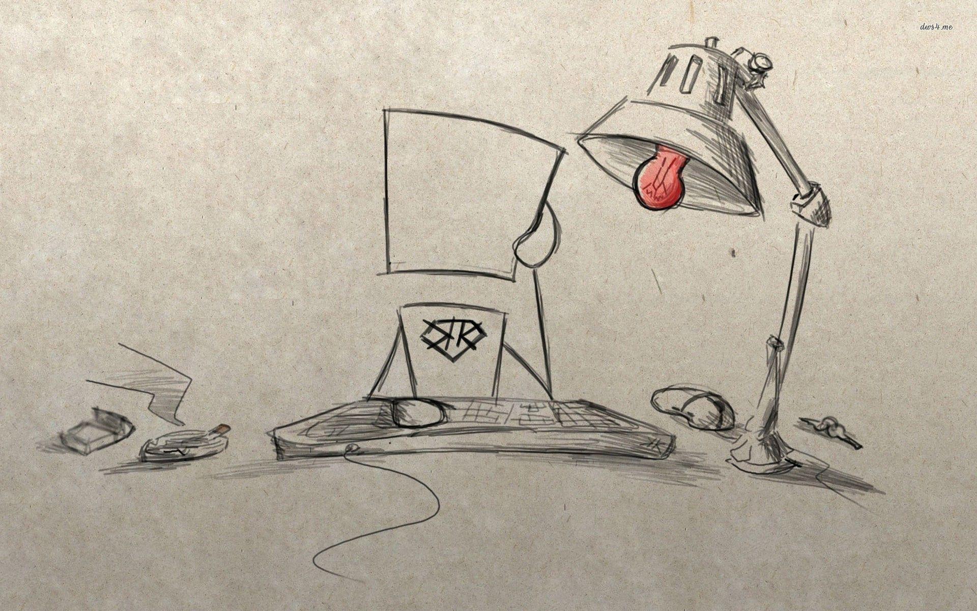 1920x1200 Best Sketch Backgrounds On Hipwallpaper Pixar Sketch Hd - Sketch Hd