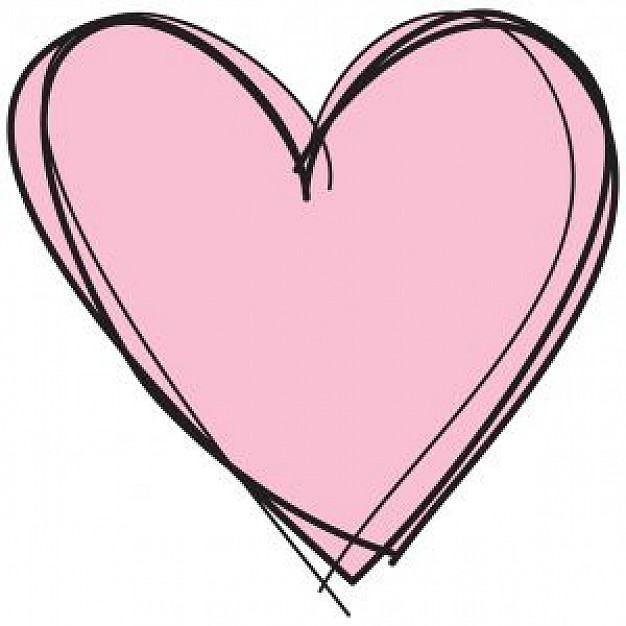 626x626 Heart Sketch Photo Free Download - Sketch Heart