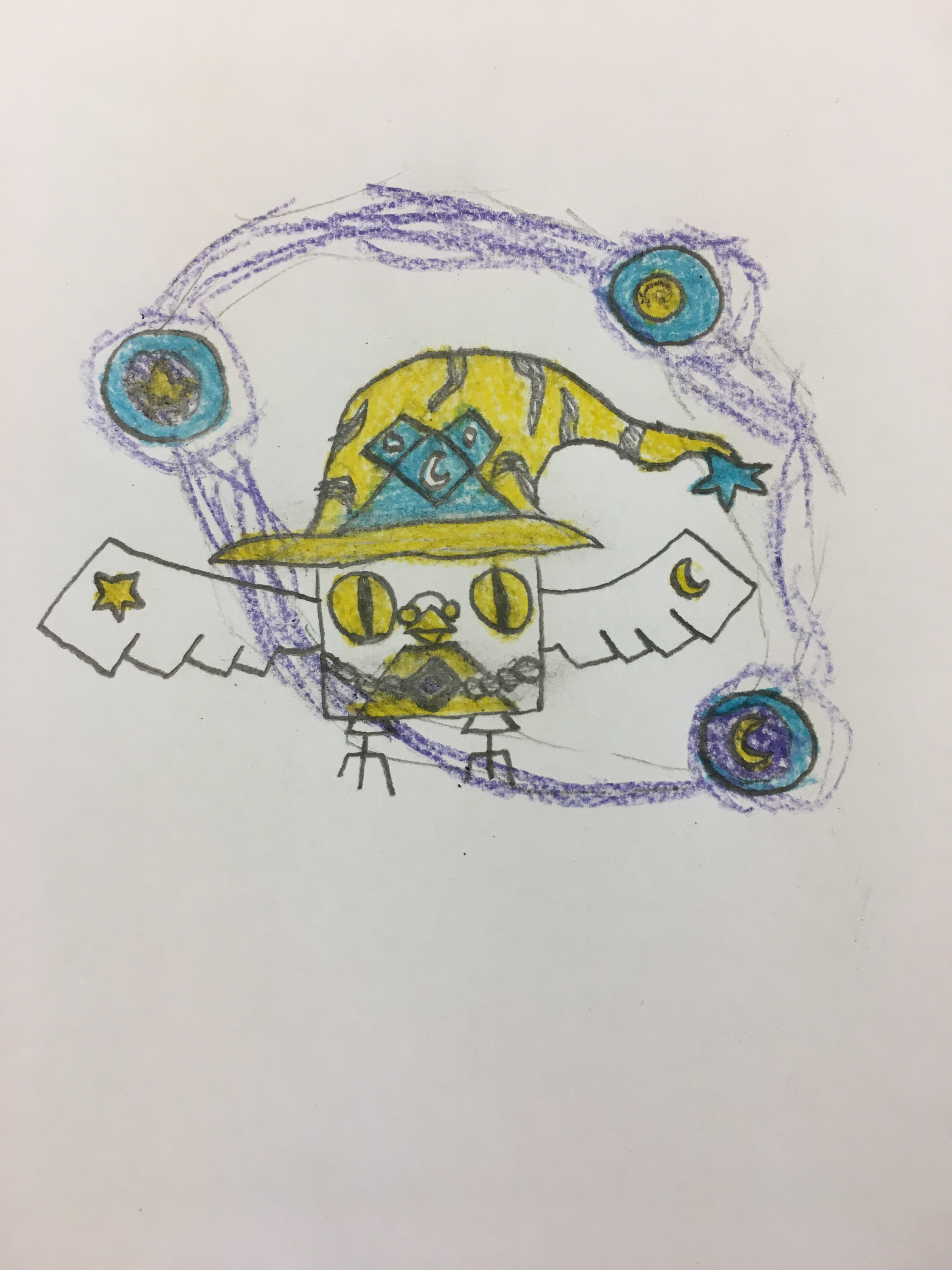 3024x4032 Fan Hero (Sketch) Astralious The Astronomer Owl Dungeon Boss - Sketch Hero