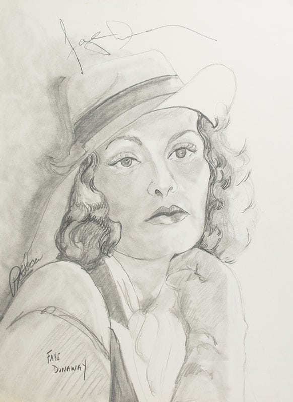 582x800 Collection Of Hollywood Actor Signed P.b. Socci Sketches - Sketch Hollywood