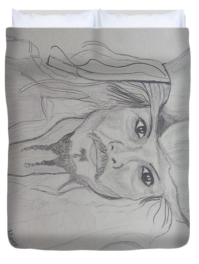 645x853 Jack Sparrow Hollywood Actor Pencil Sketch Duvet Cover For Sale By - Sketch Hollywood