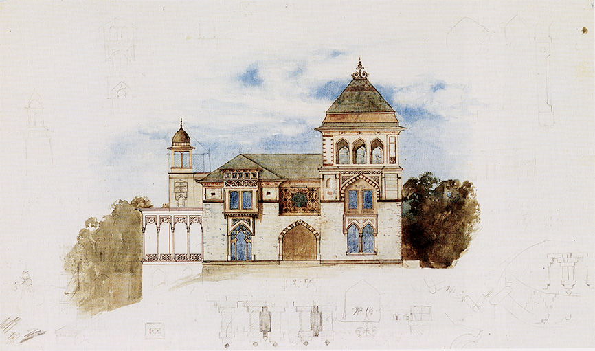 866x511 Olana Summer House Exhibition - Sketch Hudson Ny