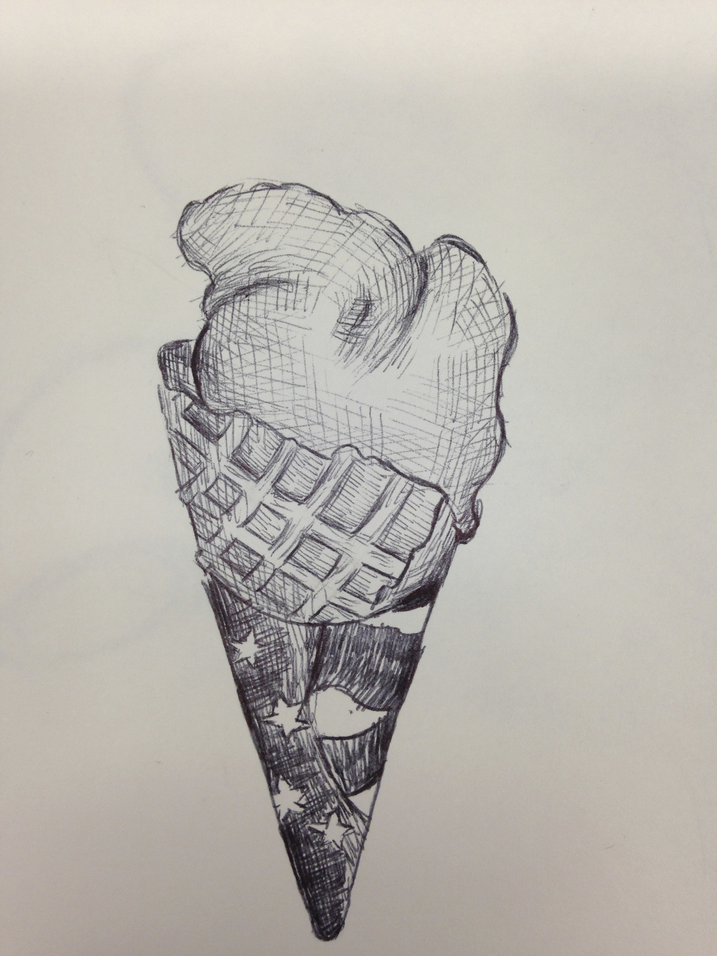 Sketch Ice Cream at PaintingValley.com | Explore collection of Sketch ...
