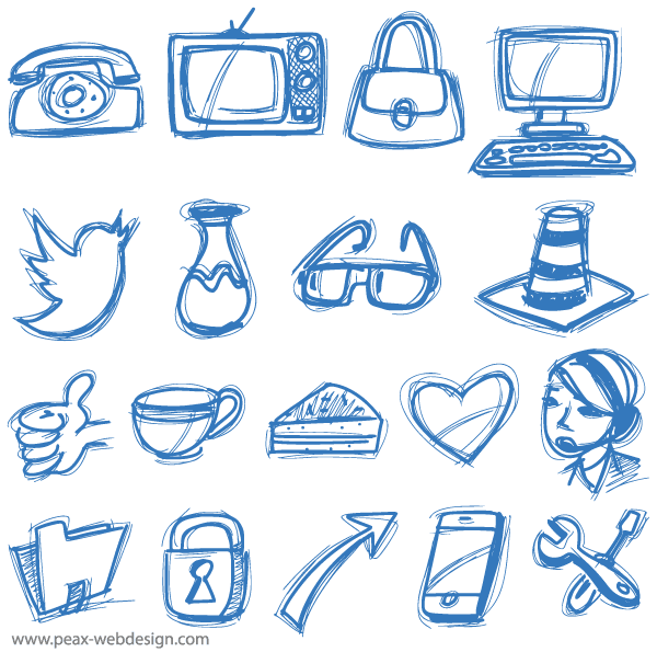 600x595 Free Vector Sketch Icons Psd Files, Vectors Amp Graphics - Sketch Icon Vector