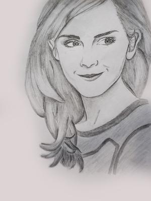 300x400 Emma Watson Sketch - Sketch Images