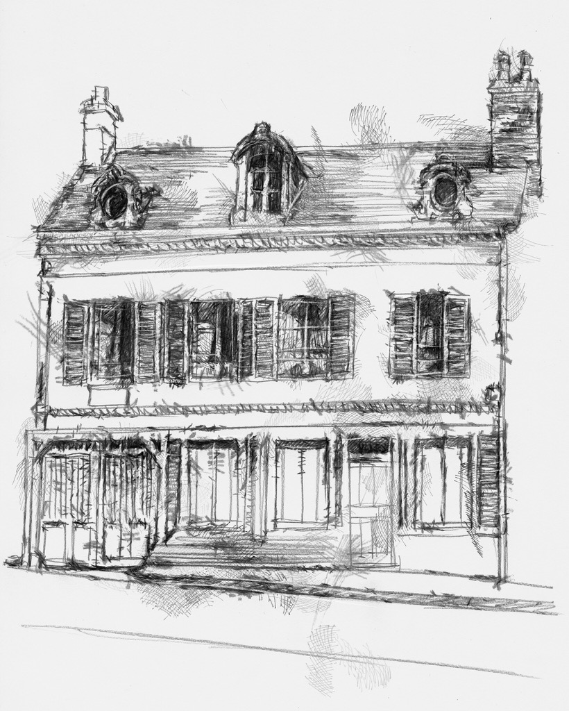 820x1024 French House Seanbriggs - Sketch In French