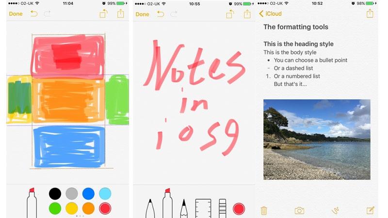 800x450 How To Use The Notes App In Ios 9 - Sketch In Notes Mac