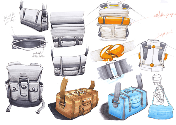 600x424 Industrial Design Sketches On Behance - Sketch Industrial Design