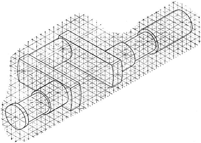 640x458 Isometric Sketch Clipart Etc - Sketch Isometric