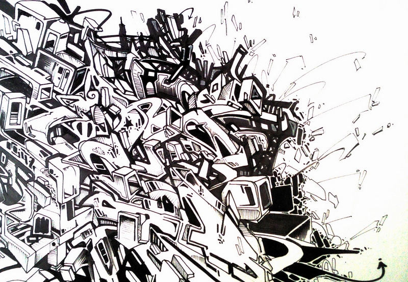 800x553 Ten Incredible Graffiti Blackbook Sketches Graffiti Names - Sketch It