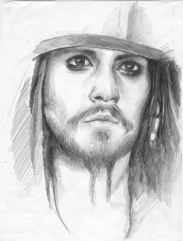779x1026 Jack Sparrow By Alexandra Haynes - Sketch Jack Sparrow