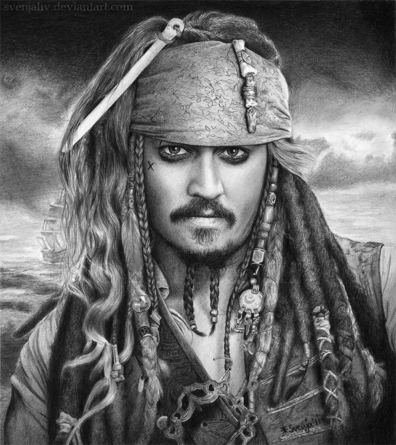 800x899 Wow..that Is An Amazing Drawing Of Jack Sparrow Believe In Magic - Sketch Jack Sparrow