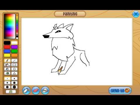 480x360 Sketch Jam How To Draw An Arctic Wolf - Sketch Jam