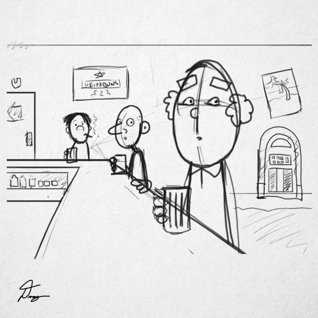 1080x1080 Doogtoons Storyboard Sketch From Dirty Watch - Sketch Jokes